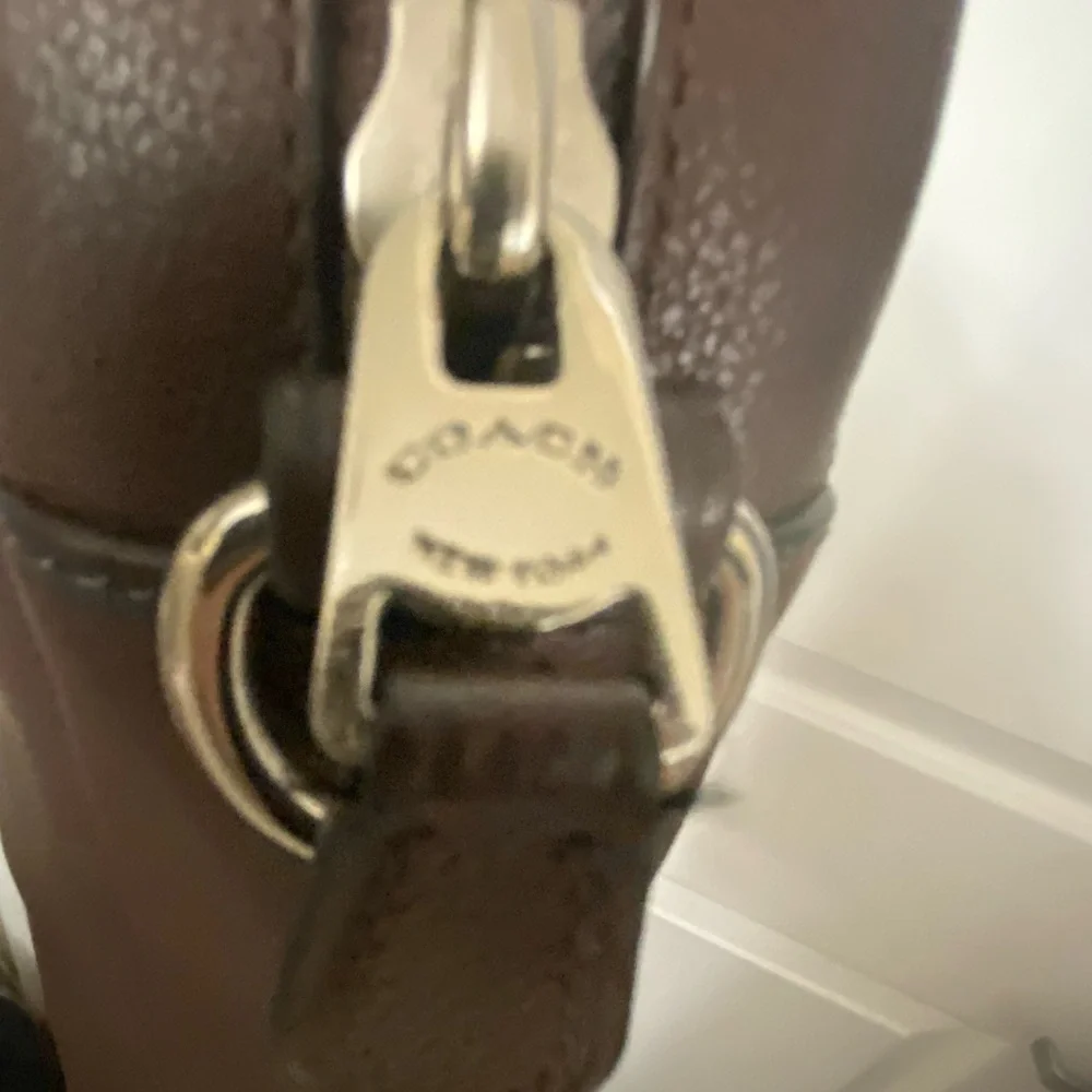 Coach Hamilton Dark Brown Leather Briefcase F22529